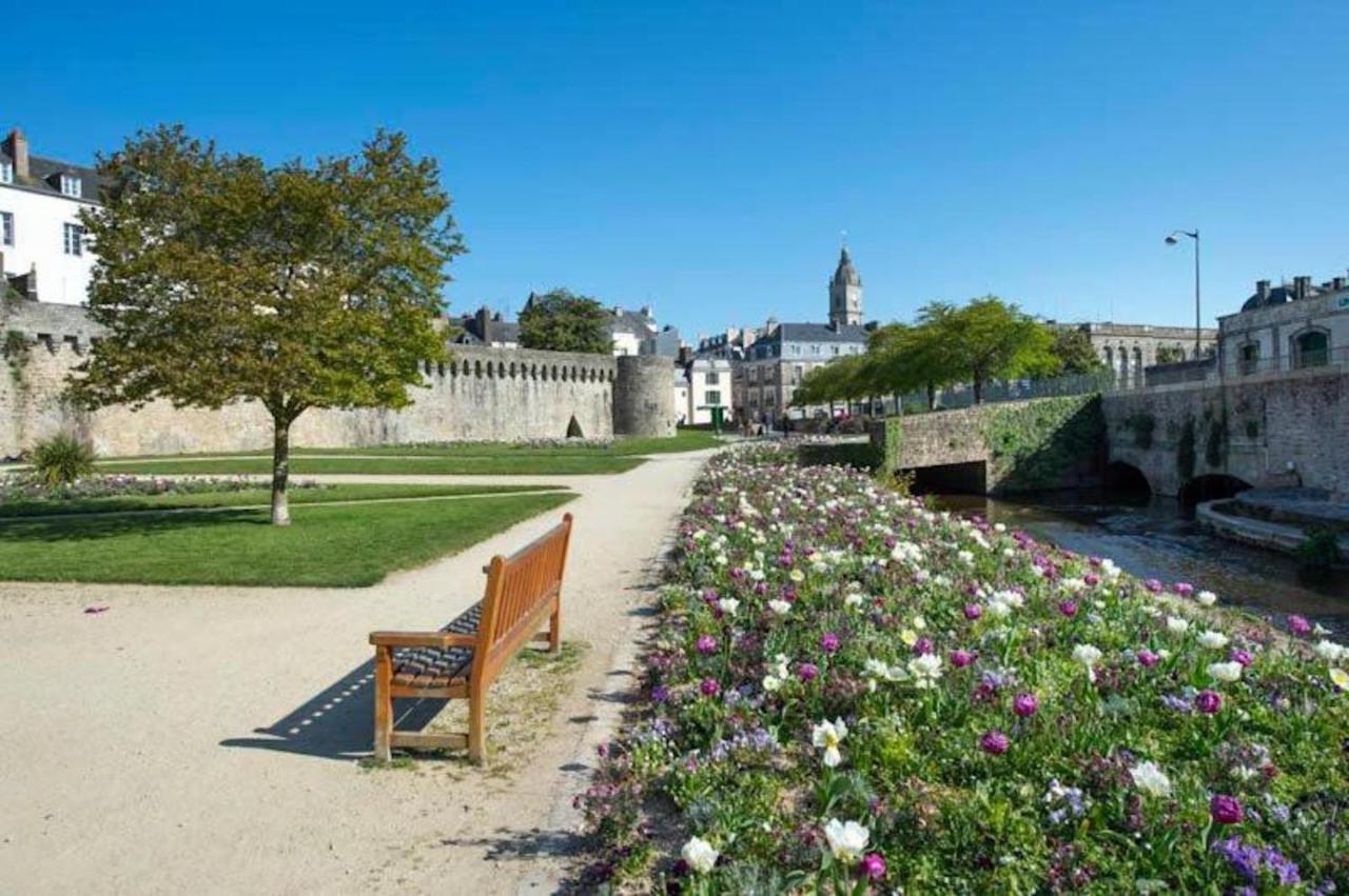 La Casa De Sophie T3 Avec Jardinet, Parking Prive - Port De Vannes Ngoại thất bức ảnh
